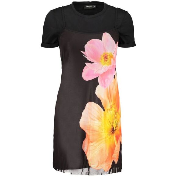 Desigual Dresses & Skirts - Desigual Black Cotton Women Women's Dress